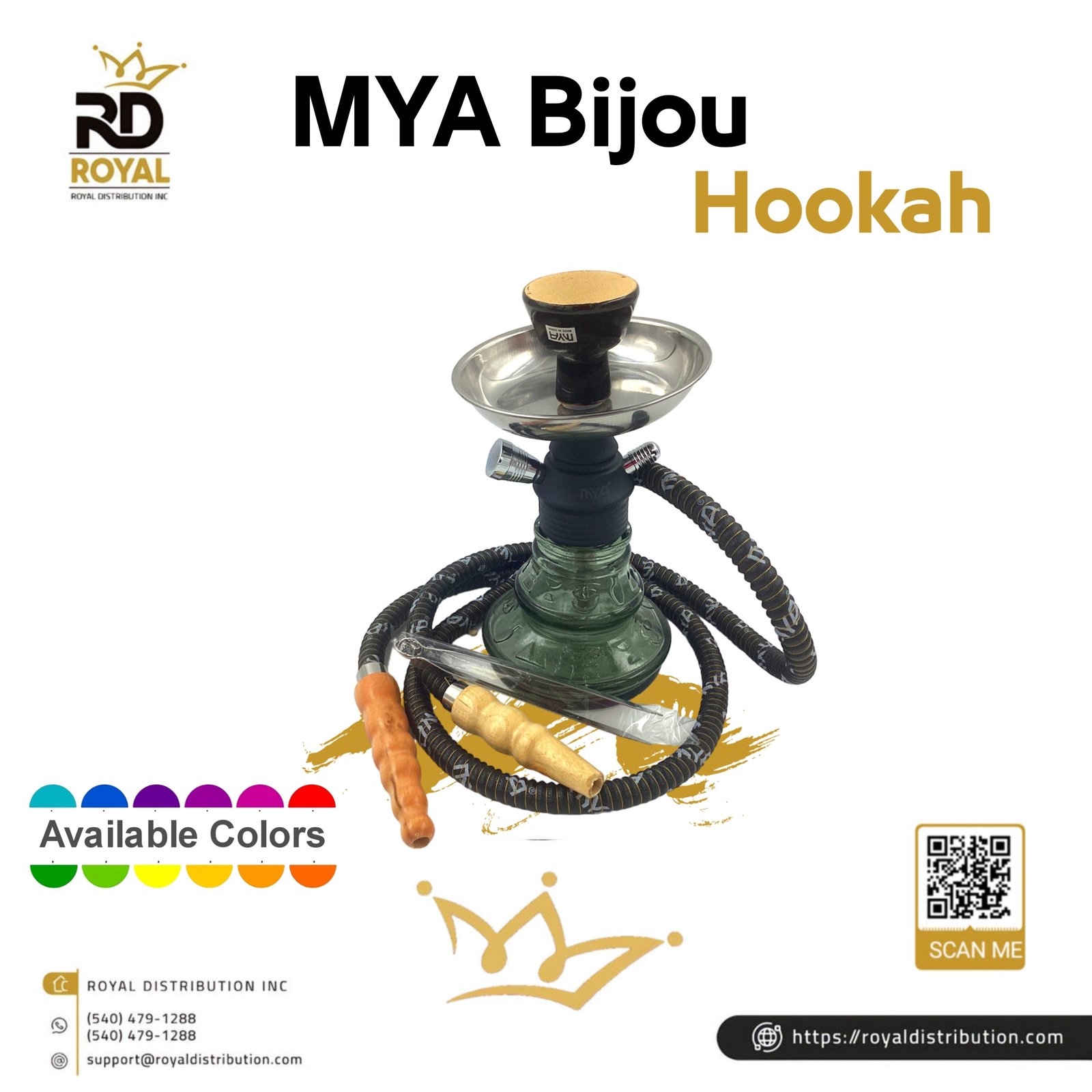 MYA Bijou Hookah