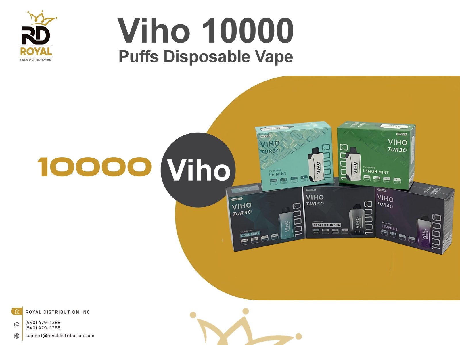 Viho 10000 Puffs Disposable Vape 5% Nic